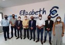 REITOR DA UFPB E EQUIPE VISITAM A ELIZABETH CIMENTOS